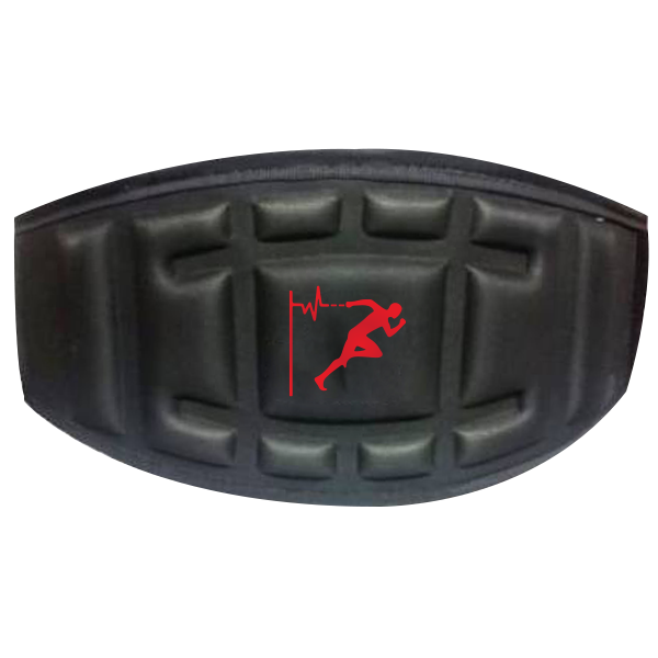 SOS Velcro Gym Belt Black color